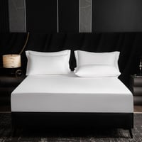 مفرش دينا فاخر من التنسل الفاخر أبيض