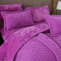 مفرش المها شتوي فاخر كوين مقاس 200X150 سم فرو موف...