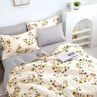 مفرش سمر لاند قطن 100% خفيف مضغوط مزدوج برسومات ال...