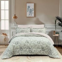 مفرش منال شتوي كوين فرو تيفاني برسومات الزهور عدد...