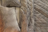 مفرش دايموند شتوي مزدوج فاخر مخمل رصاصي عدد القطع...