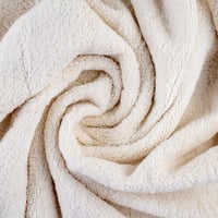 منشفة قطن 100% – مطرز كريمي