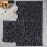 طقم دعاسة أرضية برلين تركي فرو أسود عدد القطع 2