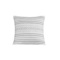 مفرش الياسمين صيفي مزدوج أبيض مطرز عدد القطع 10