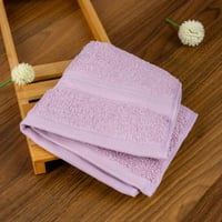 منشفة إستحمام بيوريا قطن موف مقاس 33*33 سم