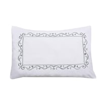 مفرش أرلا صيفي مزدوج جاكارد فاخر رصاصي عدد القطع 1...