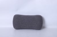 وسادة ظهر -نداف- من الفوم المرن لون رصاصي