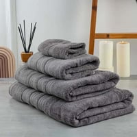 منشفة قطن 100% – رصاصي غامق عدد القطع 1