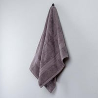 منشفة إستحمام بيوريا قطن رصاصي غامق