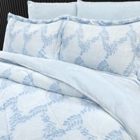 مفرش منال شتوي فاخر مفرد ونص مخمل سماوي عدد القطع...