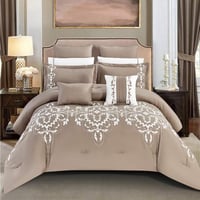 مفرش ايجبرت صيفي مزدوج فاخر مطرز ليلكي عدد القطع 1...