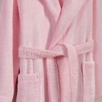 روب نداف بناتي اطفال - قطن 100% فاخر - تركي - وردي...