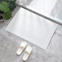 دعاسة حمام أرضية فندقية أبيض 80x50 سم