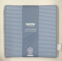 وسادة مقعد- نداف - من الفوم المرن لون أزرق