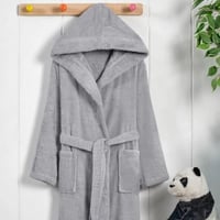 روب نداف ولادي اطفال - قطن 100% فاخر - تركي - رصاص...