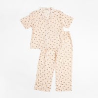 طقم بيجامة نسائية صيفية وردي