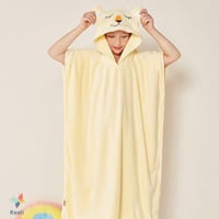 منشفة كابا ريفي بغطاء رأس ليموني مخيوط عمر 9 - 11...