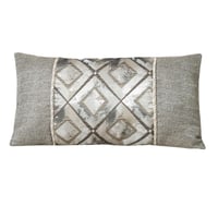 مفرش إنجلش هوم مزدوج قطن فاخر بيج وفضي عدد القطع 8