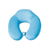 وسادة رقبة للسفر و الرحلات أزرق