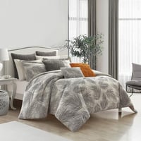 مفرش لافين صيفي مقاس كوين 150x200 سم فاخر رصاصي عد...