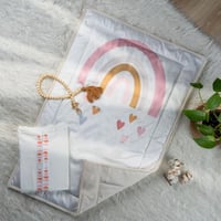 طقم سجادة صلاة أطفال كريمي متعددة الالوان عدد القط...