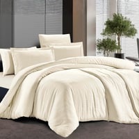 مفرش جلاكسي فائق النعومة كريمي