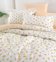 مفرش ريد روز صيفي كوين مقاس 200x150 سم قطن فاخر كر...