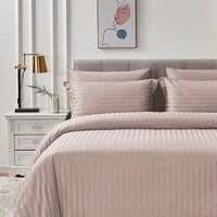 مفرش فندقي نداف قطن مفرد و نص بيج 250 غرزة عدد الق...