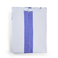 طقم سجادة صلاة كريمي و أزرق عدد القطع 2