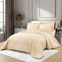 مفرش نارنج شتوي فاخر كوين مقاس 200X150 سم مخمل محف...