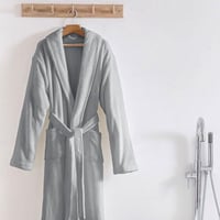 روب إستحمام بيرويا مفرد رصاصي