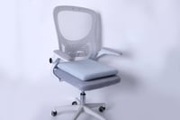 وسادة مقعد- نداف - من الفوم المرن لون أزرق