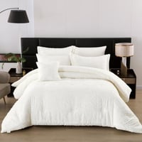 مفرش نارين صيفي مفرد و نص كريمي عدد القطع 5