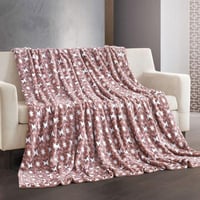 بطانية مارتينا خفيفة مزدوج مخمل و فرو لحمي مقاس 24...