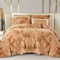 مفرش أوشن شتوي فاخر كوين مقاس 200X150 سم مخمل و فر...