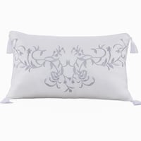 مفرش ساندال صيفي مزدوج أبيض جاكارد فاخر عدد القطع...