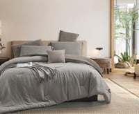 مفرش أستا شتوي جاكارد رصاصي