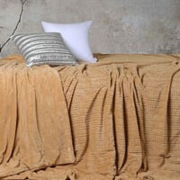 بطانية مانشستر خفيفة فرو مفرد ونص بيج مقاس 230 × 1...