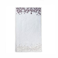 سجادة صلاة أبيض بيج فاتح مقاس 70x120 سم