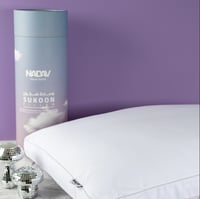 وسادة سكون الفندقية لون أبيض