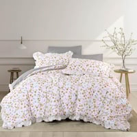 مفرش ريد روز صيفي كوين مقاس 200x150 سم قطن فاخر أب...