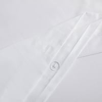 مفرش فهده مايكروفيبر فاخر أبيض مطرز