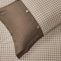 مفرش إشراقة مفرد ونص قطن بني فاتح عدد القطع 4