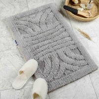 دعاسة أرضية هيرينج بون تركي فرو رصاصي فاتح مقاس 50...