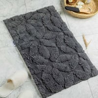 دعاسة أرضية روما تركي فرو أسود مقاس 50 × 80 سم