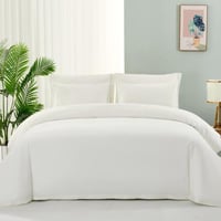 مفرش مليكا صيفي مفرد ونص كريمي عدد القطع 5