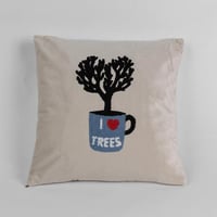 خدادية مربعة بحشوة مخملية لون بيج