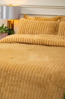 مفرش ليلي شتوي فاخر مزدوج فرو بيج عدد القطع 6