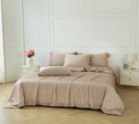 مفرش ماجدة صيفي مزدوج بامبو بيج عدد القطع 7