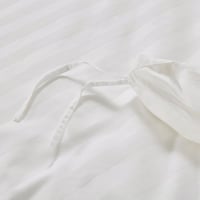 مفرش فندقي نداف قطن فاخر مزدوج كريمي 250 غرزة عدد...